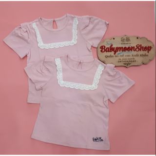 Áo thun bánh bèo bé gái Allo&Lugh