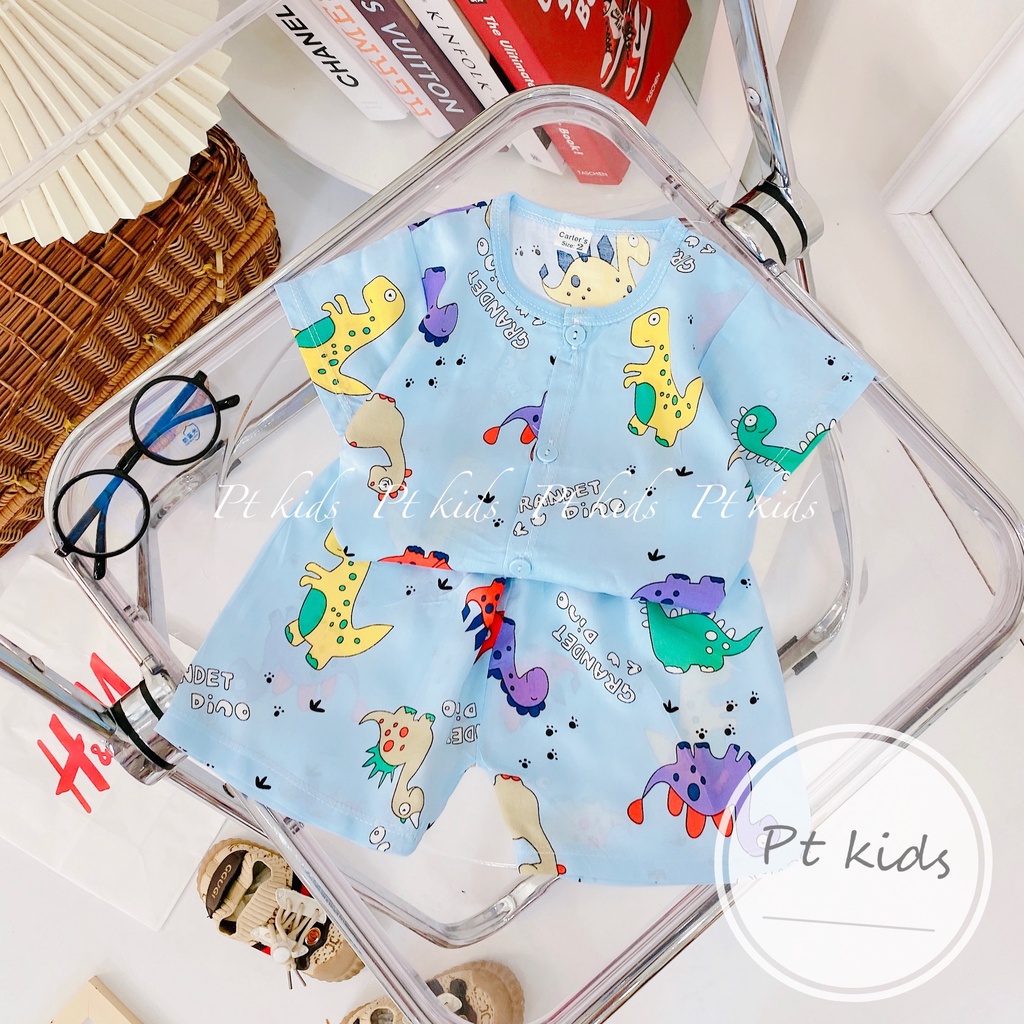 SET 5 BỘ CỘC LANH LỤA CHO BÉ GÁI 3 ĐẾN 9KG