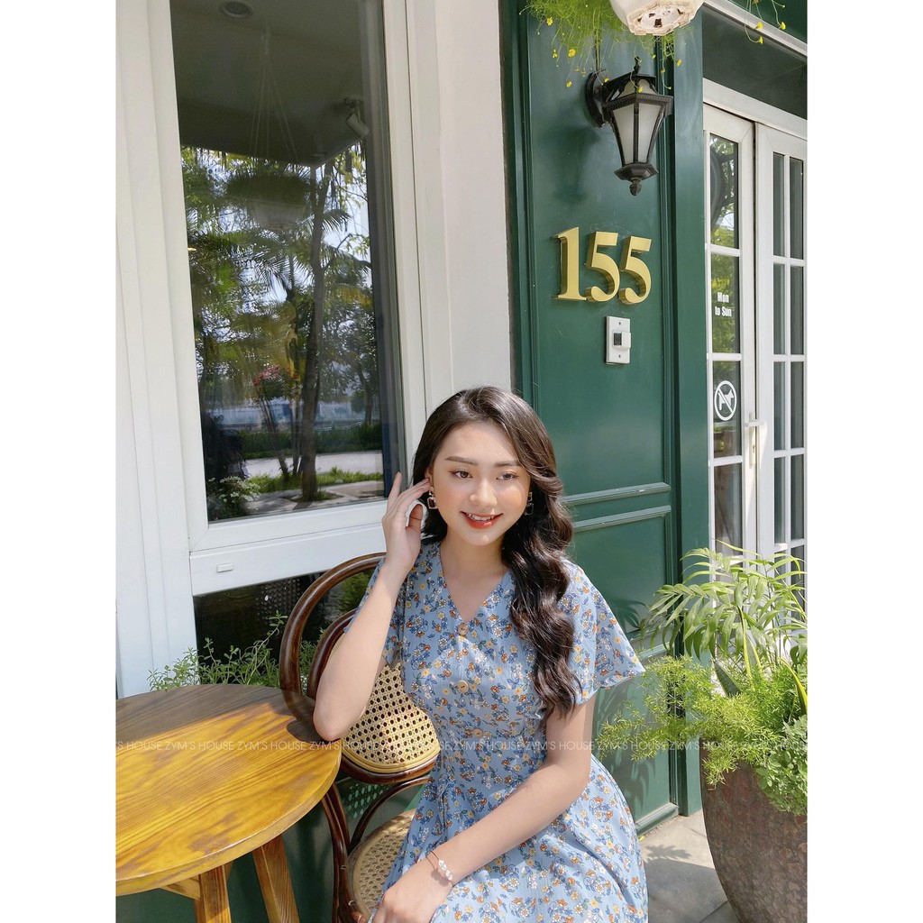 [Mã FAMALLT5 giảm 15% đơn 150k] Váy Xoè Hoa Lá Zym's House - V1162 | BigBuy360 - bigbuy360.vn
