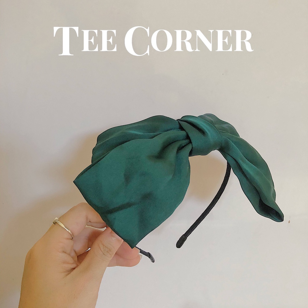 Băng Đô  Cài Tóc Nơ Lớn Tiểu Thư