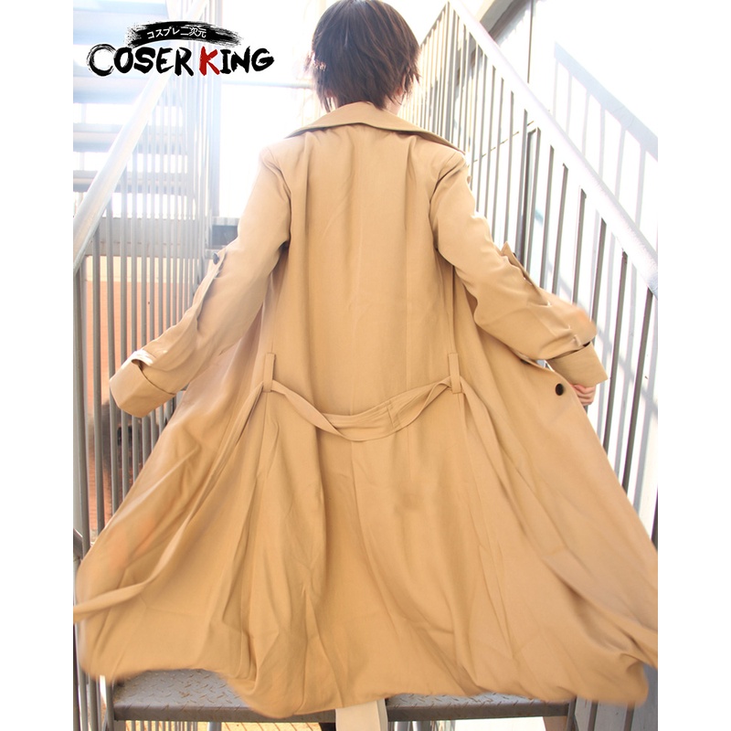 Set trang phục hóa trang nhân vật thám tử Dazai Osamu trong anime Bungo Stray Dogs cho nam nữ