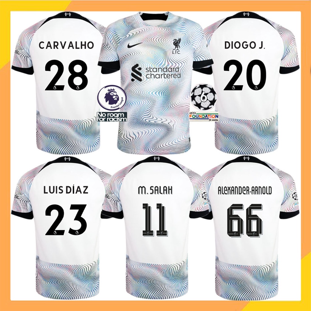 2022 2023 Liverpool Sân Khách Áo Đấu Bóng Đá