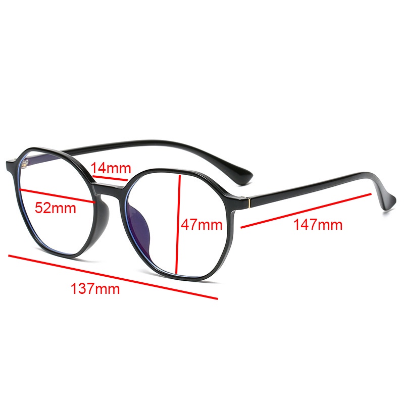 Mắt kính chống ánh sáng xanh nhựa nam nữ TR30025