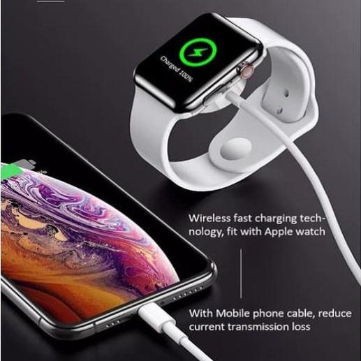 Cáp sạc tích hợp đồng hồ kiêm điện thoại Apple
