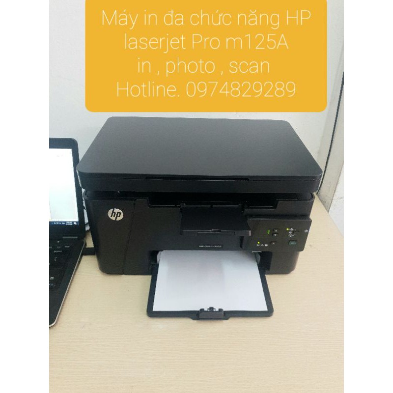 Máy in đa chức năng HP laserjet Pro M125A . in , photo , scan