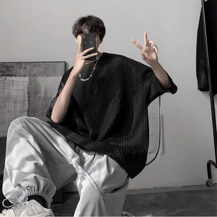 ÁO THUN HOẠ TIẾT NỔI VẢI BÔNG TRẦN UNISEX SIZE M-2XL, CÓ SIZE BIGSIZE