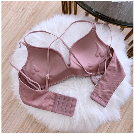 Áo ngực nữ đẹp ❤️FREESHIP❤️ Áo lót không gọng nâng ngực - Áo lót nhún nơ thông hơi không gọng sexy - Shop Buki