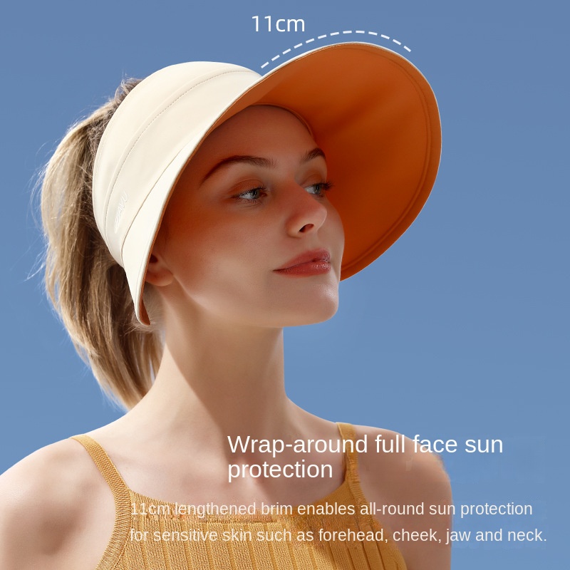 Nón Rộng Vành Chống Nắng Hai Mặt Thoáng Khí Thiết Kế Mới Tiện Dụng