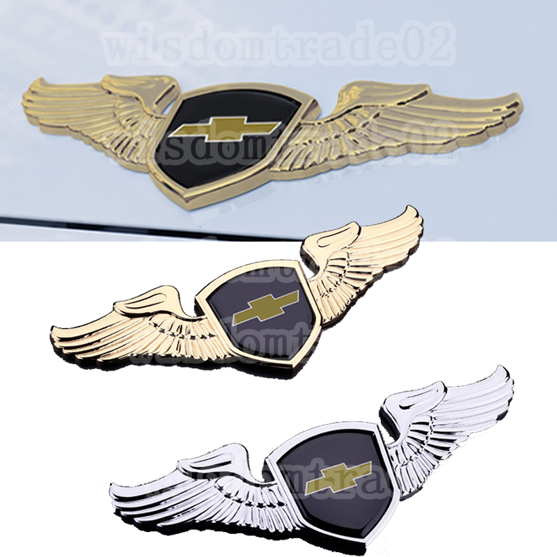 Miếng Dán Logo Kim Loại Cho Xe Chevrolet Aveo Cruze Malibu Trax