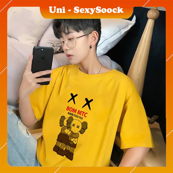 [Uni Trend] Áo Thun Tay Lỡ In Kaws Bom MTC , Độc - Lạ thể hiện cá tính mạnh mẽ. Sản phẩm có rất nhiều màu đẹp  👌 | BigBuy360 - bigbuy360.vn
