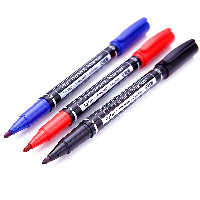 Bút Đánh Dấu Mohamm 1PC Hai Đầu Chống Thấm Nước 6824