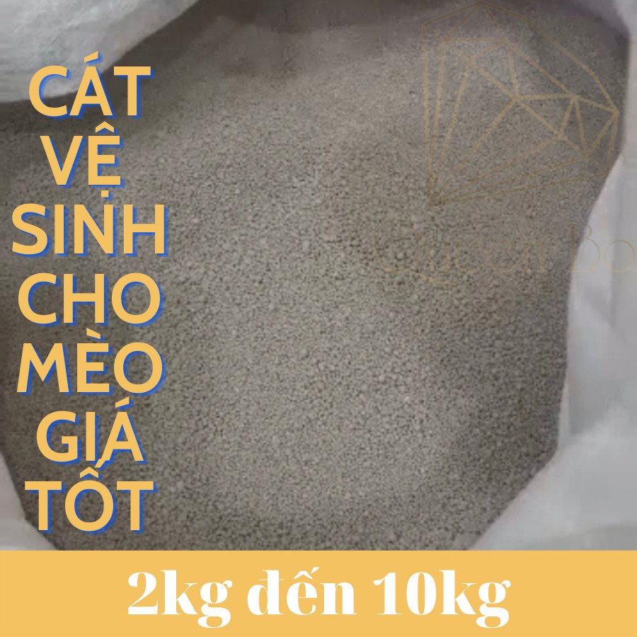 [TPHCM] Cát vệ sinh cho mèo hương thơm dịu 2kg