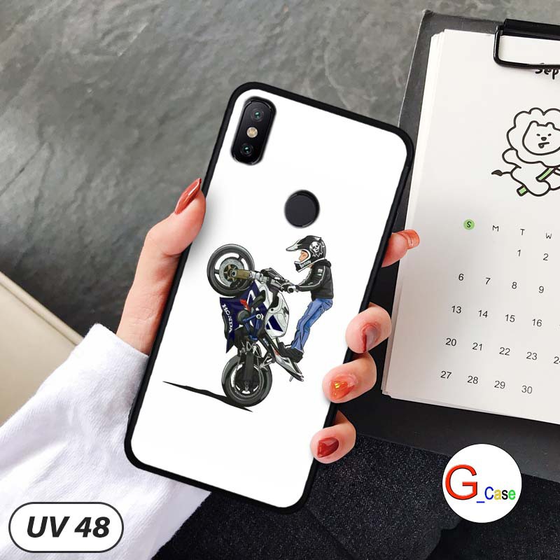 Ốp lưng Xiaomi Mi 6x/ Mi A2 - lưng nhám viền dẻo