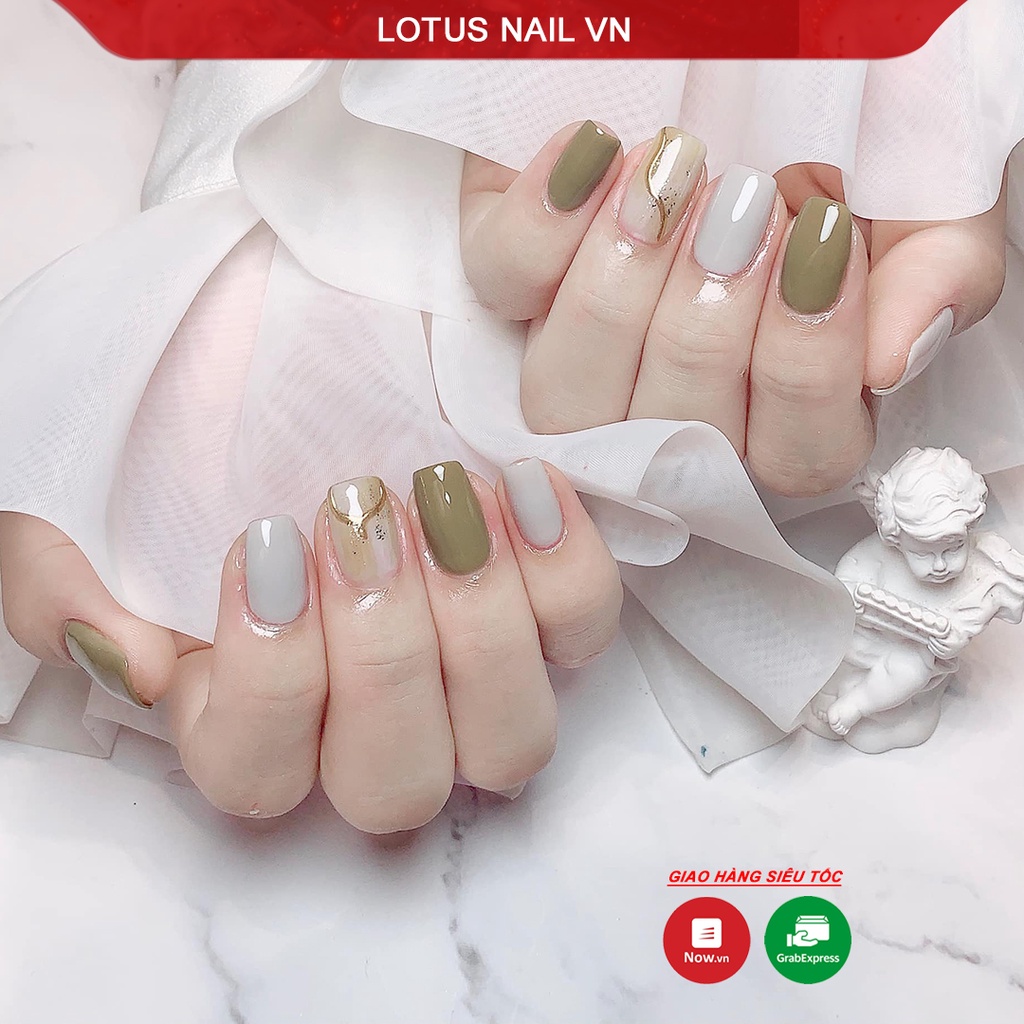 Ống tay áo chụp mẫu nail bộ 2 chiếc