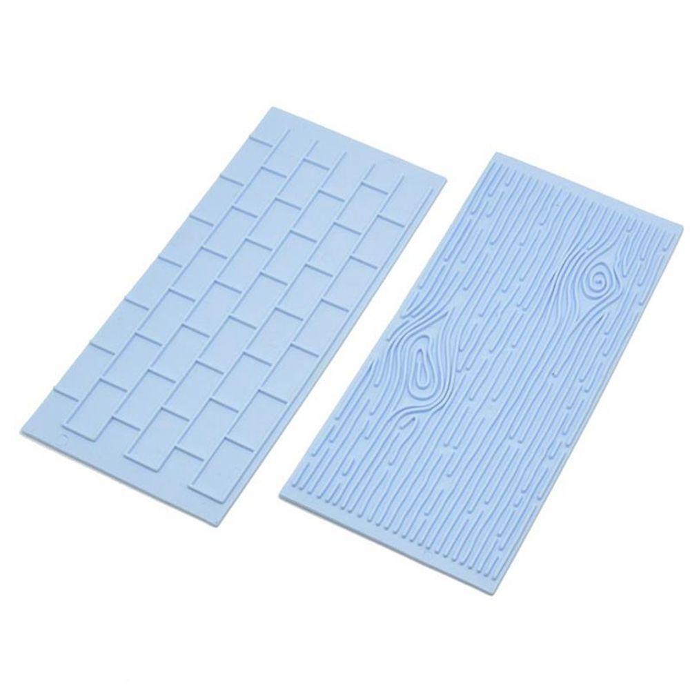 AUGUSTINA Khuôn Silicone Làm Bánh Tráng Miệng Hình Vỏ Cây