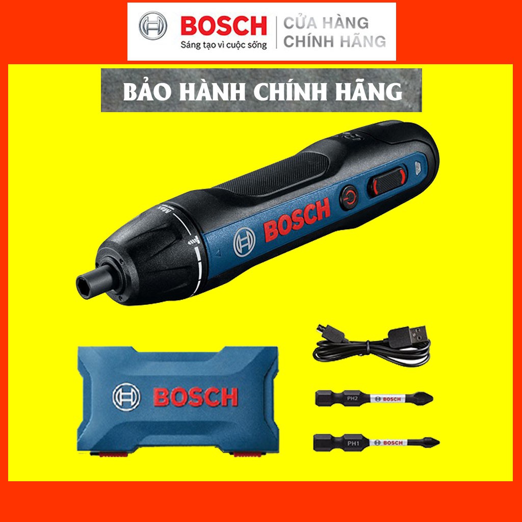 [CHÍNH HÃNG] Máy Vặn Vít Pin Cầm Tay Bosch GO Gen 2 (2 mũi vít) Giá Đại Lý Cấp 1, Bảo Hành Tại Các TTBH Toàn Quốc
