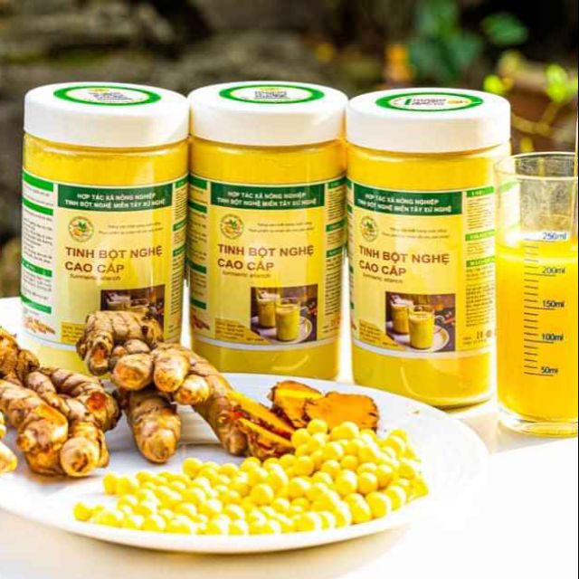 500g Tinh bột nghệ nếp đỏ