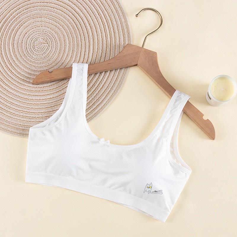 Áo lá học sinh, áo lót bé gái mới lớn( Size 30-50kg) Áo ngực học sinh 10-15 tuổi AL: 403