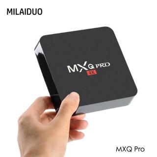 TV box chất lượng cao MXQPro 4K Tv HD 3D 2.4G WiFi H96 Max X96