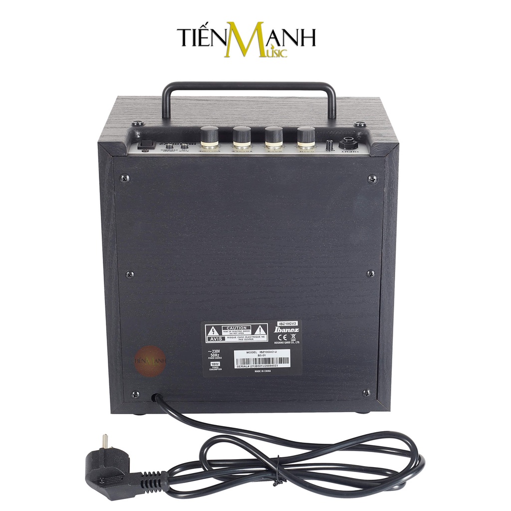 [Chính Hãng] Ampli Đàn Guitar Điện Ibanez IBZ10GV2 (10W) - Amply Electric Ghita Solo Combo Amplifier IBZ