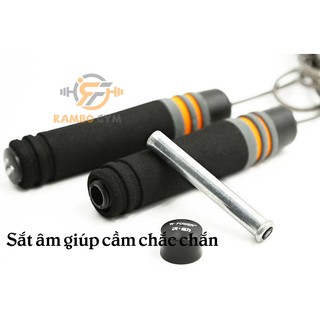 [ Freeship ] Dây nhảy cáp W-Power (Đặc biệt màu đen cao cấp)