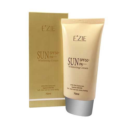 Kem dưỡng trắng da chống nắng SPF 50+ EZIE 70ml