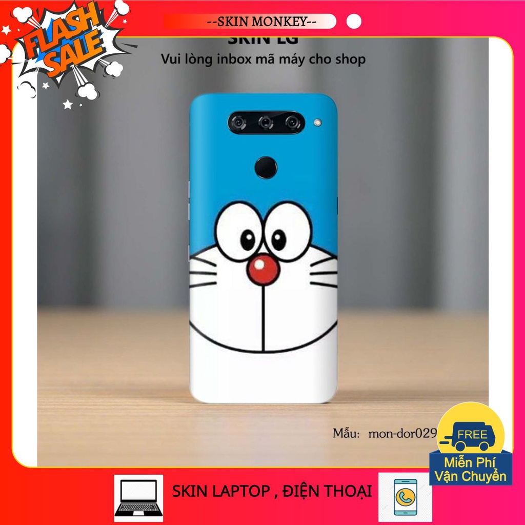 Skin dán cho các dòng điện thoại LG G6 - G7 - G8 in hình Doraemon cực đáng yêu bán chạy