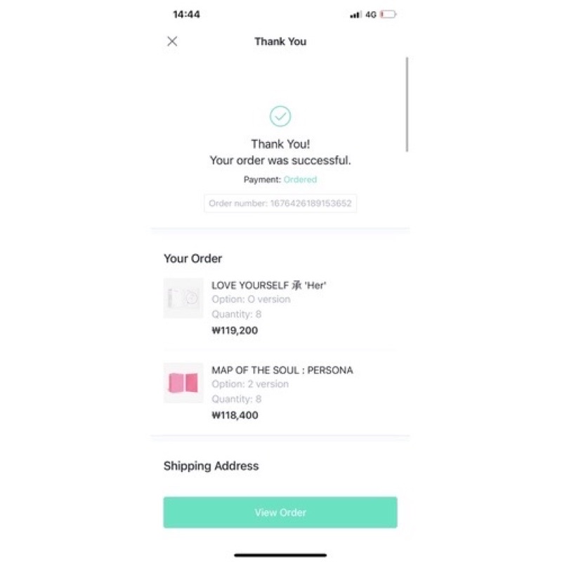 Album ảnh BTS HER TEAR ANSWER MOTS 7 PERSONA giá cao hơn web syn, Ktown4u nên các bạn cân nhắc kỹ trước