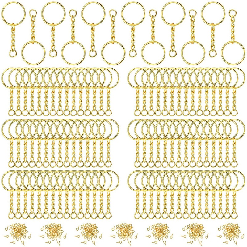 Set 360 Khoen Móc Chìa Khóa Làm Trang Sức Thủ Công