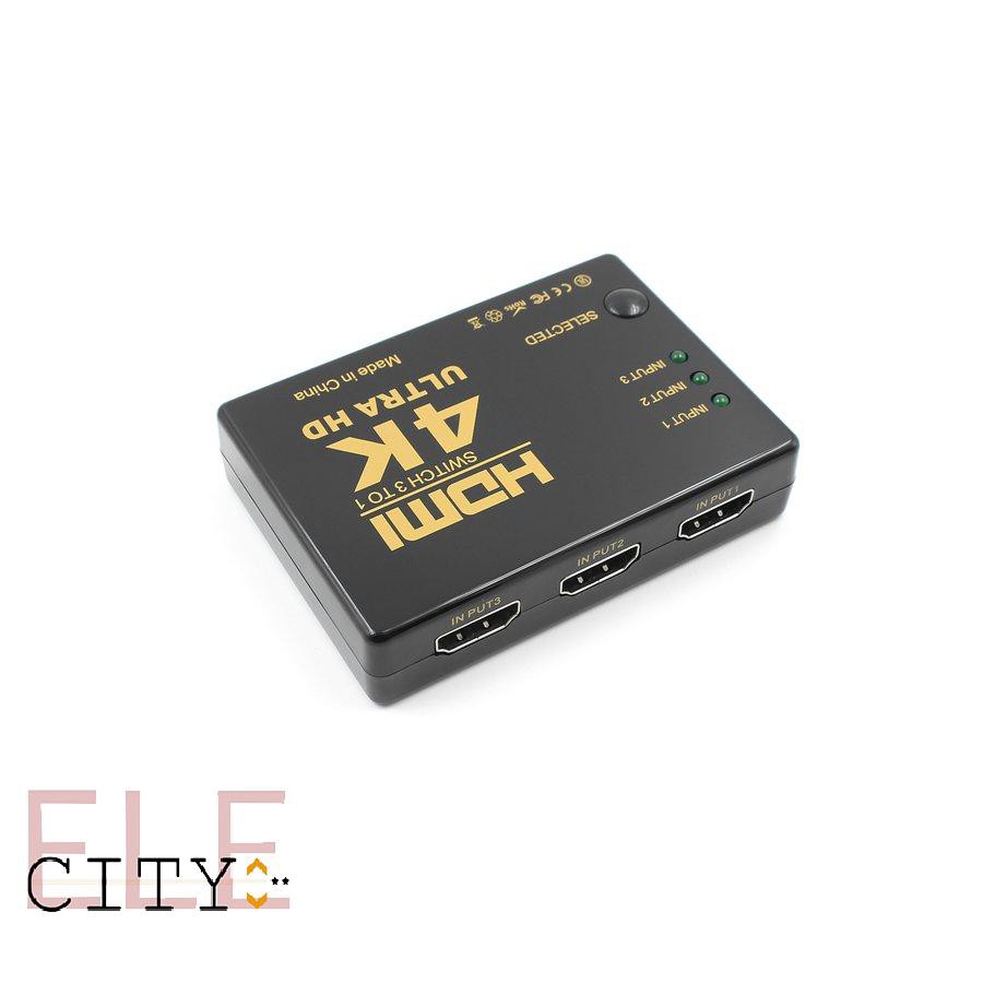 Bộ Chia Âm Thanh Hdmi 3 Vào 1 Ra 4k 107ele