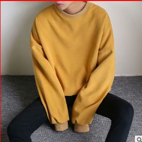 Áo khoác/Áo/Áo nỉ/Áo lót giữ ấm nam, dáng bó, chui đầu, phong cách Hàn Quốc, phù hợp cho mùa thu, cập nhật xu hướng | BigBuy360 - bigbuy360.vn