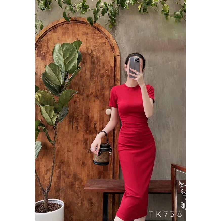 Đầm Body Thun Crocus Dress - D738