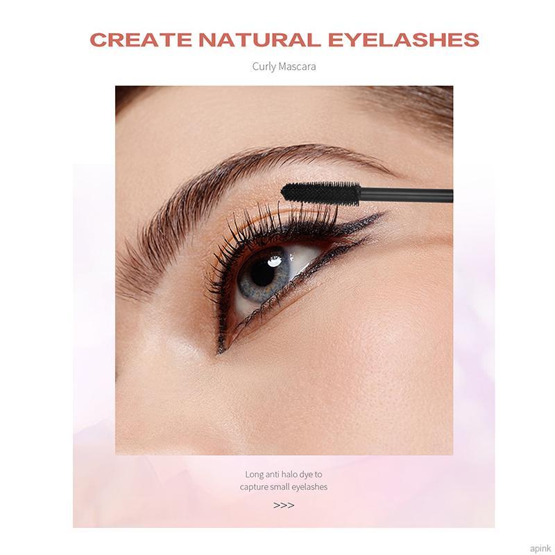 Mascara chuốt mi cong dài không thấm nước trang điểm tiện lợi