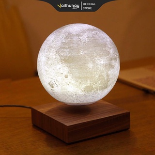 Đèn Mặt Trăng Lơ Lửng 3D MOONLAMP GRAVITY Đế Nhựa Plastic - Vaithuhay