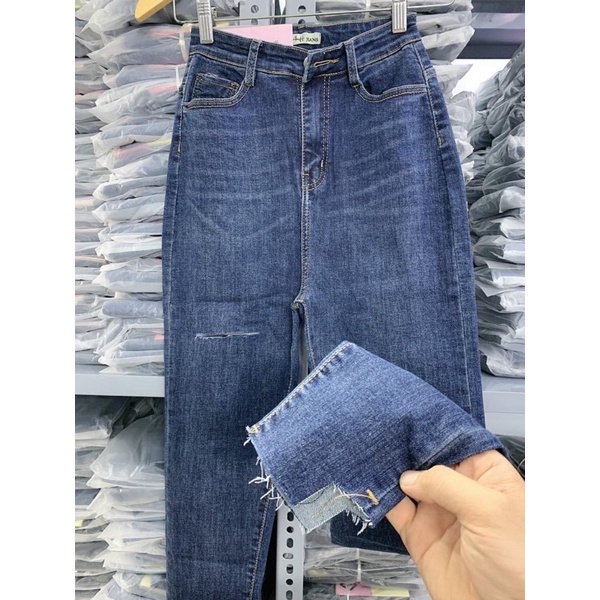 Quần jean ôm lưng siêu cao co giãn tốt, hình thật kèm video | BigBuy360 - bigbuy360.vn