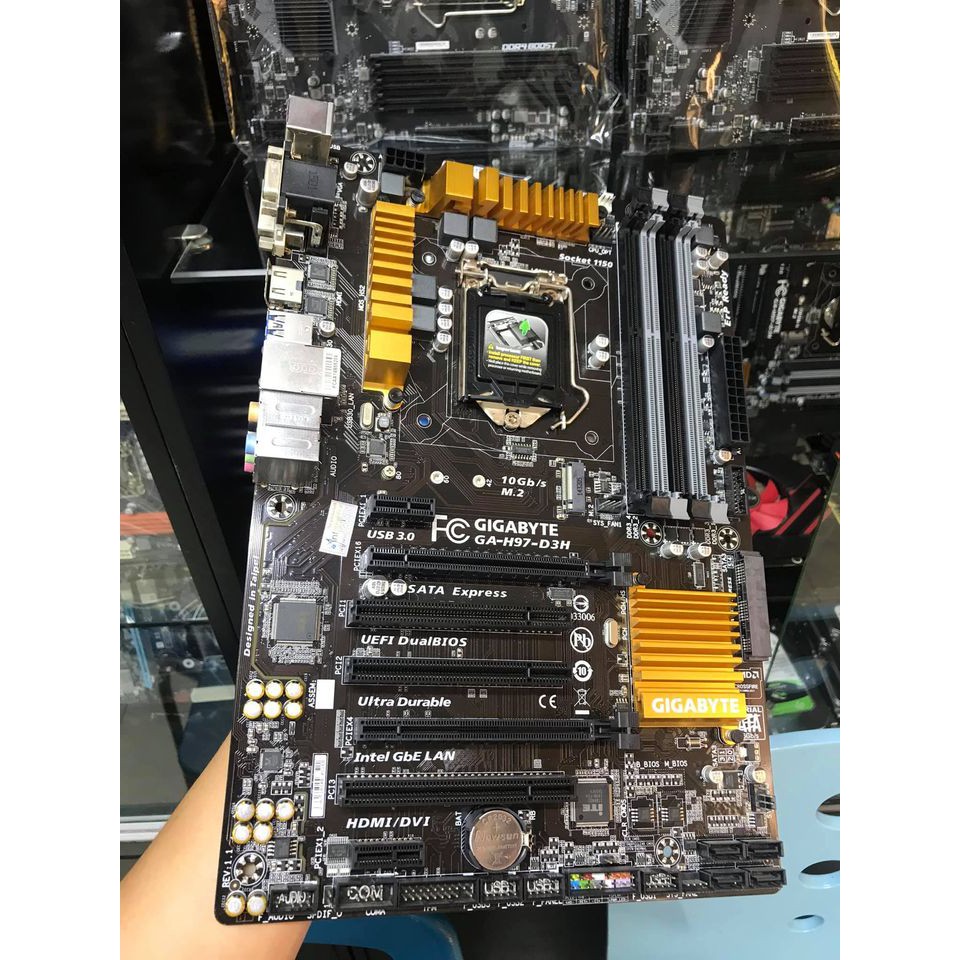 Main H97-D3H Gigabyte - Socket 1150 - Bảo hành 1 tháng