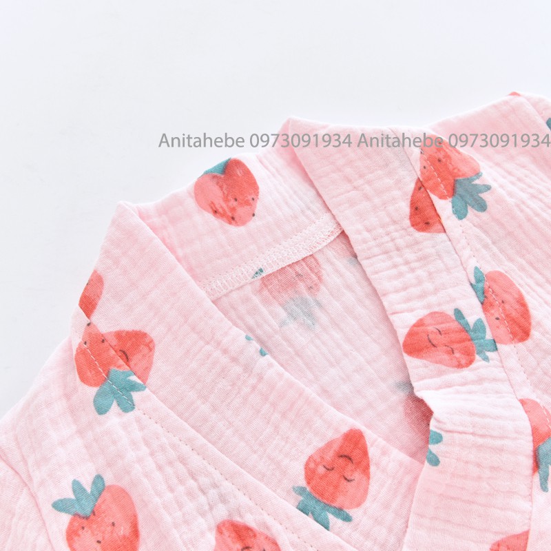 Bộ Kimono cho bé trai, bé gái từ size newborn đến size 9 tháng/ quần áo sơ sinh