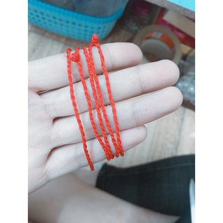 Dây chỉ đỏ may mắn 🍀