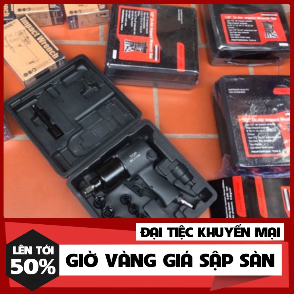 [ Dụng Cụ Số Pro ]. SÚNG XIẾT MỞ ỐC BULONG HIỆU TOP ( Tặng Khẩu Như Hình )