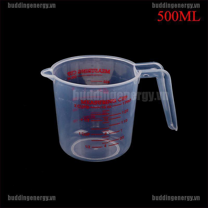 Cốc Đo Lường Nhựa Trong Suốt 250/500/1000ml Tiện Dụng