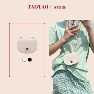 túi mini dây xích da rắn cao cấp túi hộp vuông
