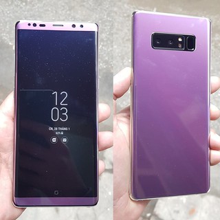 Bộ dán dẻo 2 mặt full màn hình Samsung Note 8 cao cấp