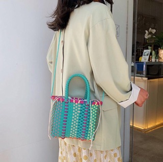 [ sẵn ] Túi đan nhựa zr