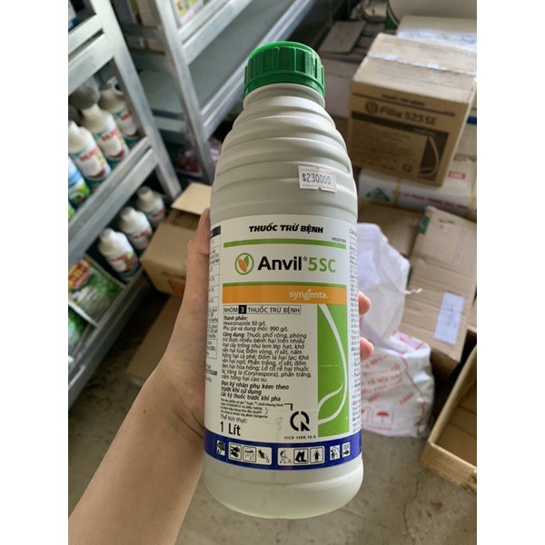 Thuốc trừ nấm bệnh Anvil 5SC chính hãng Syngenta -Thuỵ Sỹ (Chai 1 lít)