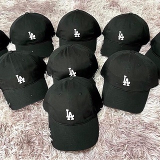 Mũ Lưỡi Trai L.A Basic ( Black - xuất dư chuẩn)