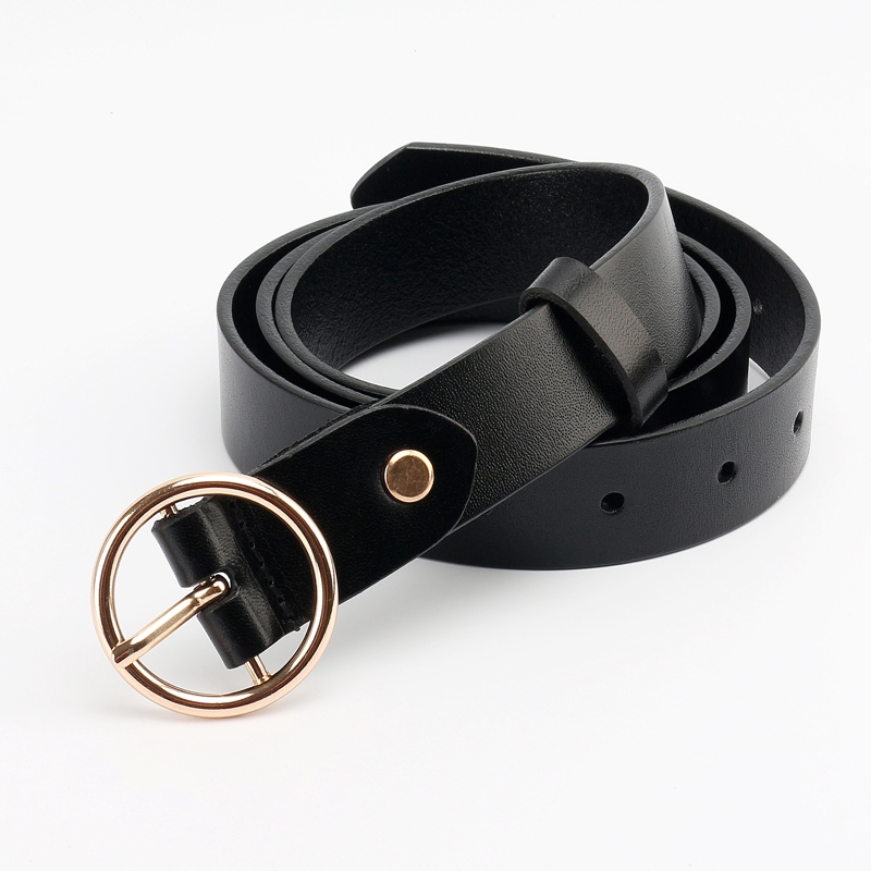 Thắt lưng nữ - Da đen