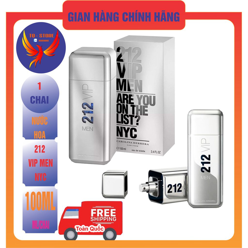 Nước Hoa Nam 212 Vip Men N>Y>C 100ml