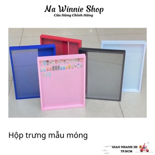 Hộp đựng mẫu nắp kiếng ( loại lớn)
