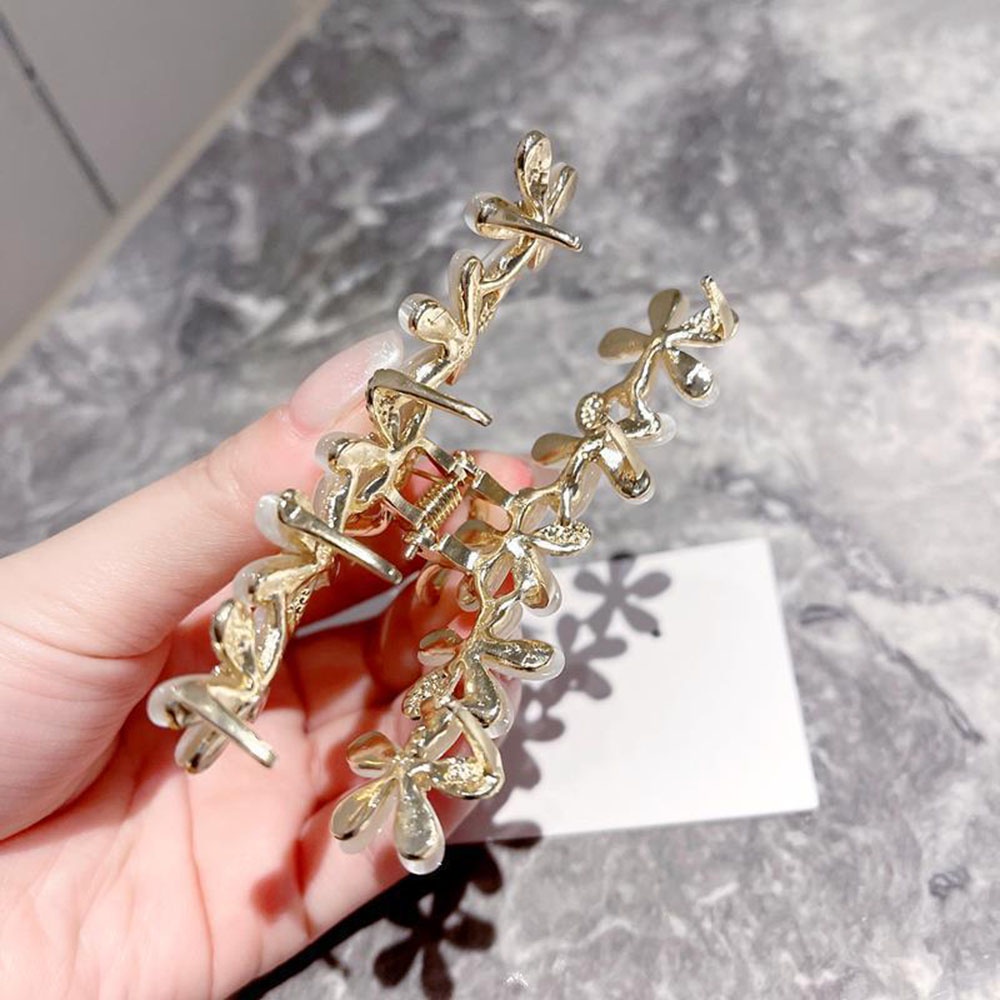 Kẹp Tóc Hình Hoa Đính Đá Thời Trang Cho Nữ