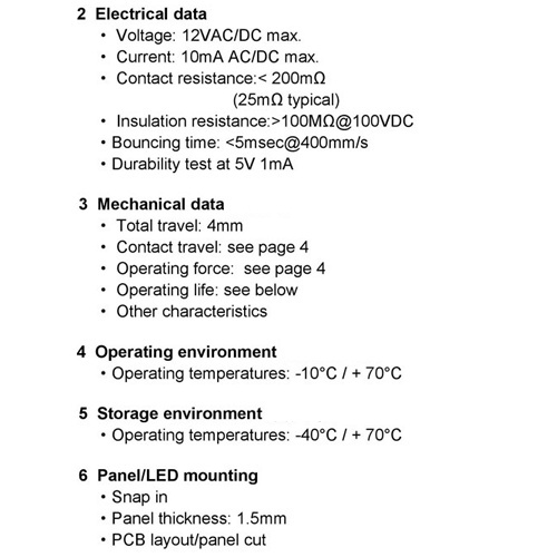 Switch Outemu Brown siêu êm, siêu mượt Switch cho bàn phím cơ - Gói 10 cái